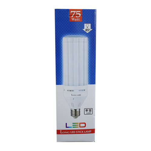 롱 LED 스틱램프 75W E39 주광색(흰색)