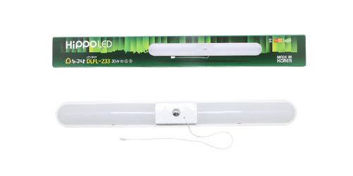 히포 LED 스위치 일자등 30W 주광색(흰색)