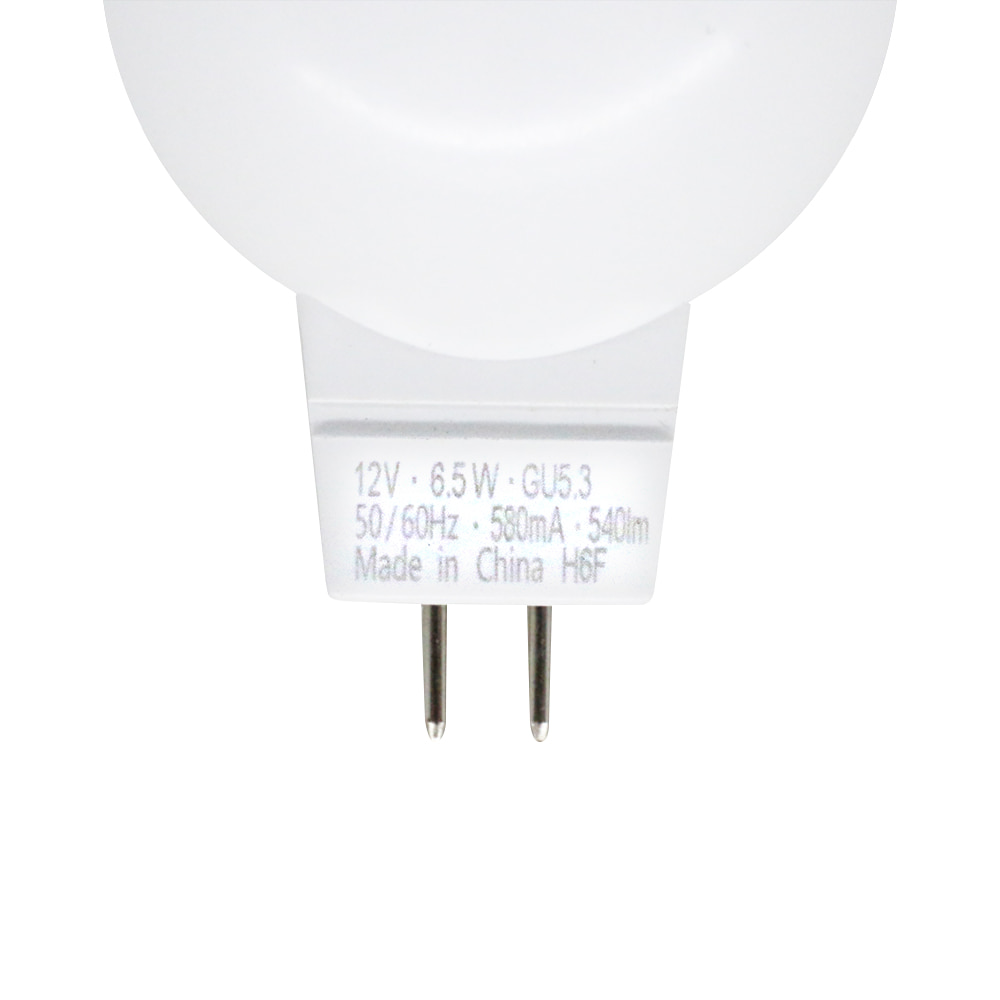 LED MR16 12V 6.5W GU5.3 주광색 하얀빛 6500K 할로겐대체