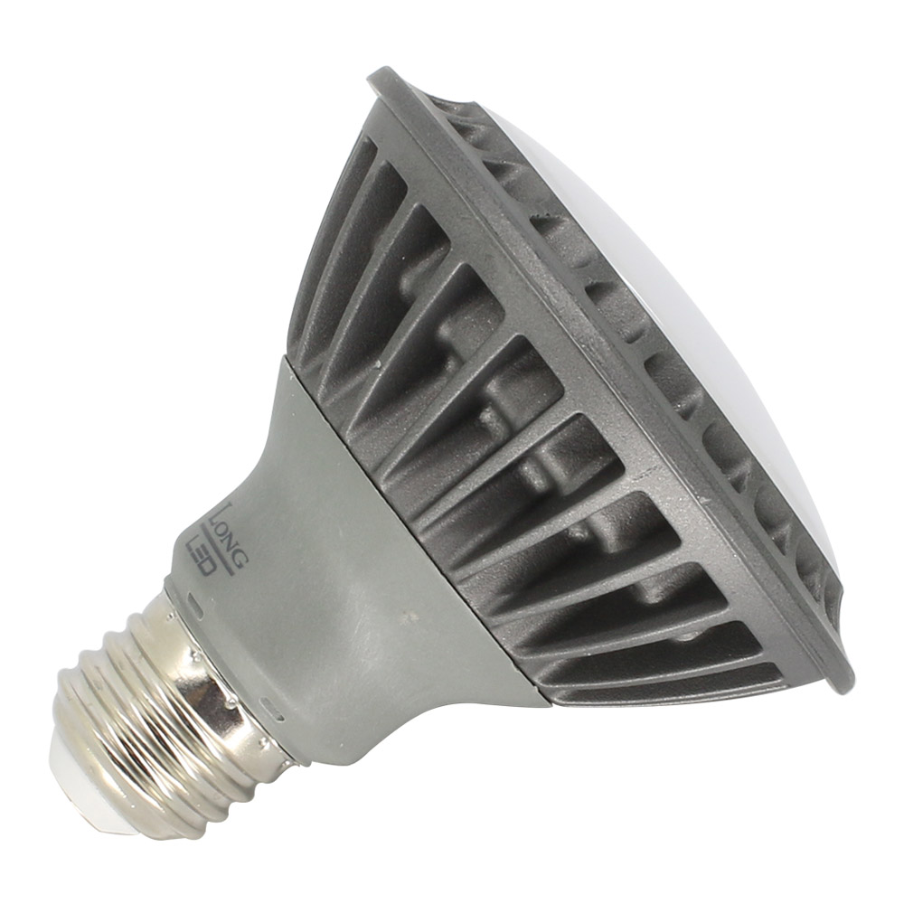 롱 LED PAR30 15W 디밍 확산형 주광색 불 밝기조절 가능