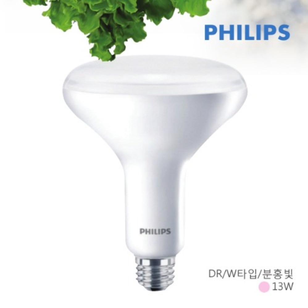 필립스 LED PAR30 식물램프 11W 13W 국화 딸기 재배 생장등 화훼 전구 식물생장