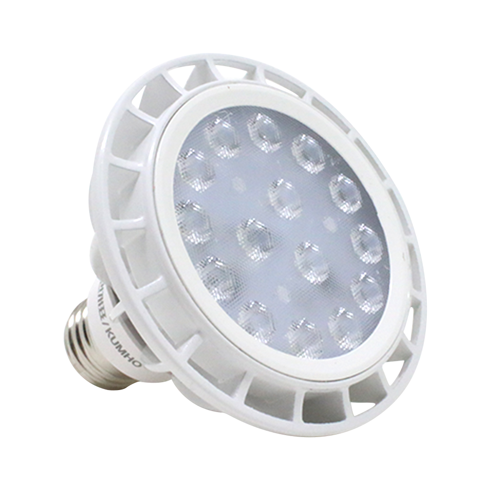 번개표 집중형 LED PAR30 15W 주광색 하얀빛 무수은 레일등 레일조명 LED 전구 파30 PAR램프 번개표15W E26 집중형램프 까페 매장조명 무대조명 파삼공 레일용전구 스포트라이트